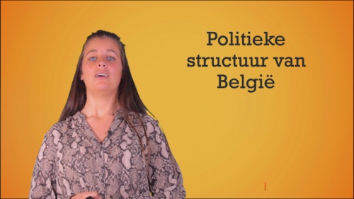 Video De politieke structuur van België -  1ste graad B