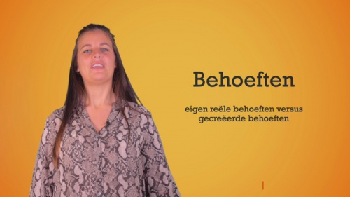 Video Wat zijn behoeften en de zelfbeschikkingstheorie? - Maatschappelijke vorming 1ste graad B