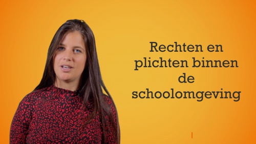 Video Rechten en plichten binnen de schoolomgeving -  1ste graad B