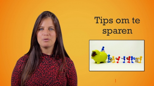 Video Tips om te sparen - Maatschappelijke vorming 1ste graad B