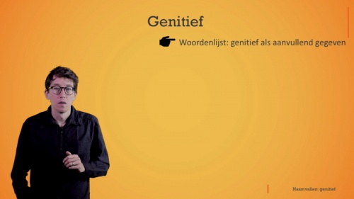 Video De genitief: introductie -  1ste graad A