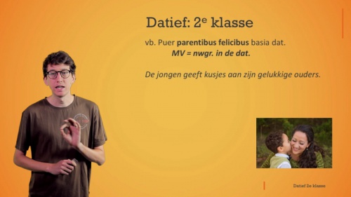 De datief: tweede klasse