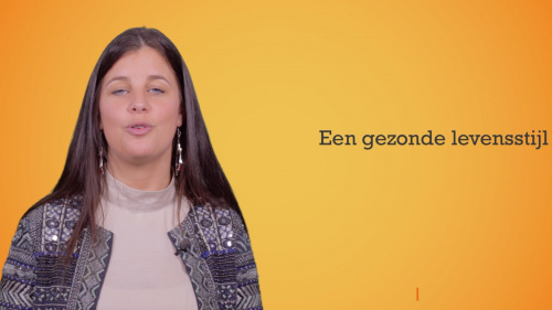 Video Een gezonde levensstijl is belangrijk! Shauny legt uit waarom. -  1ste graad B