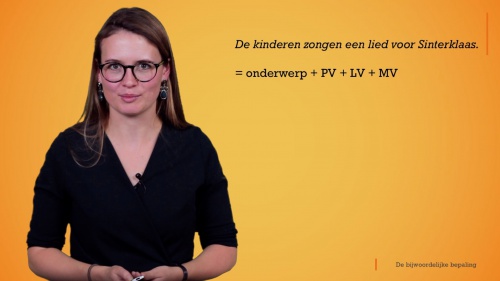 Video De bijwoordelijke bepaling - Nederlands 1ste graad A