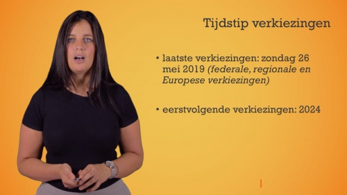 Video Verkiezingen in België -  1ste graad B