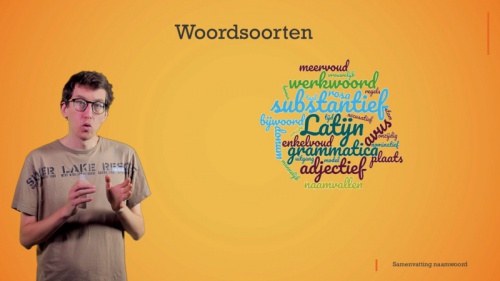 Video Woordsoorten: Substantieven en adjectieven -  1ste graad A