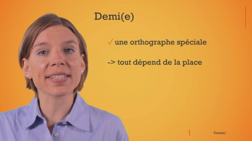 Video Demi of demie? Tout dépend de la place! -  1ste graad A