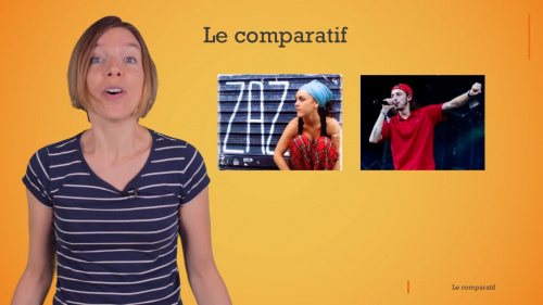 Video Le comparatif - Frans 2de graad