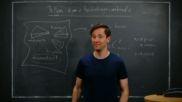 Systematisch mogelijkheden tellen d.m.v. herhalingscombinaties