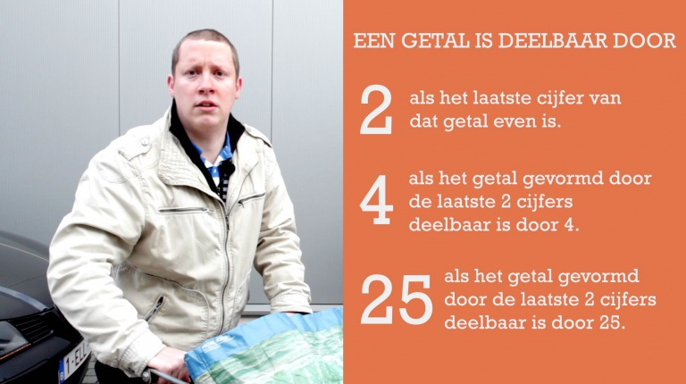 Deelbaarheid van getallen -  1ste graad A - Wiskunde