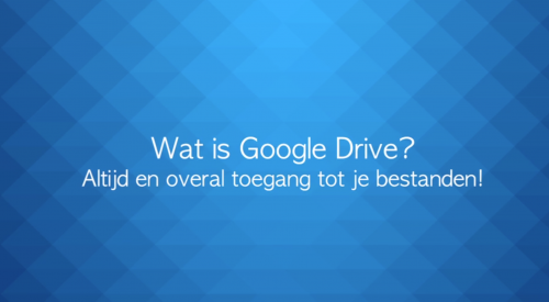 Video Deel bestanden en maak huiswerk samen met klasgenoten in Google Drive. - Instructie Leerkrachten