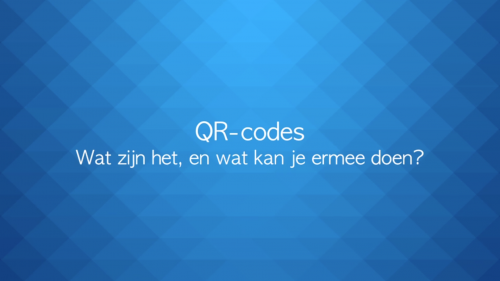 Video Hoe het gebruik van QR-codes de les interessanter maakt. - Instructie Leerkrachten