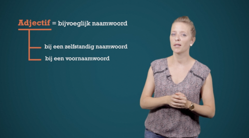 Video Wat is een adjectif? - Frans 1ste graad A