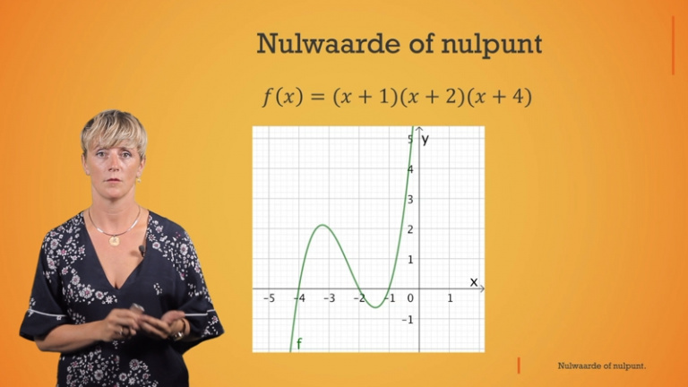 Nulpunten of Nulwaarden van een functie