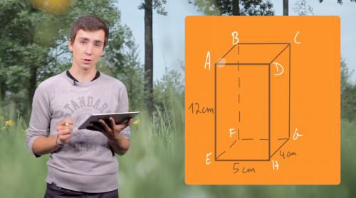 Video Pythagoras in de ruimte - Wiskunde 2de graad