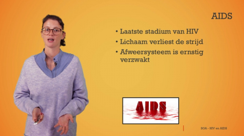 Video SOA's: hiv en aids - symptomen en behandeling -  2de graad