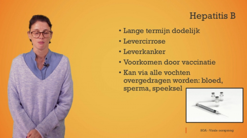 Video SOA's: hepatitis - Personenzorg 2de graad