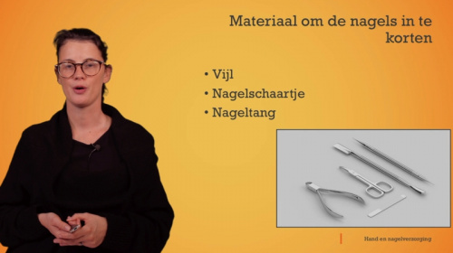 Video Hand- en nagelverzorging: verzorging van de nagels -  2de graad