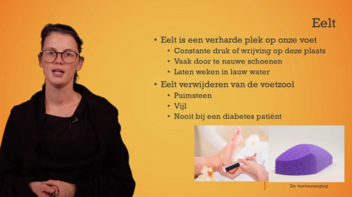 Video Voetverzorging: eelt, voetschimmels en tinea pedis -  2de graad