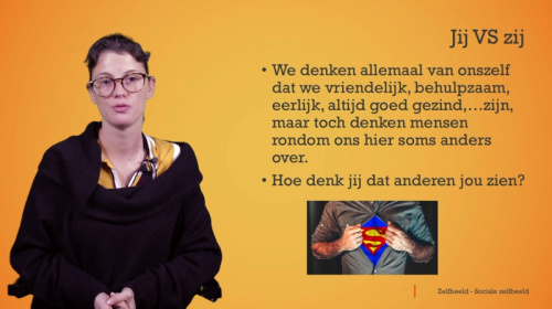 Video Wie ben ik: het sociale zelfbeeld en imago -  1ste graad A