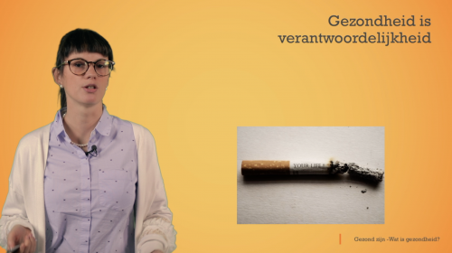 Video Gezond verantwoordelijk zijn en gevolgen - Mens & samenleving 1ste graad A