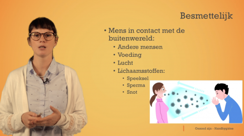 Video Handhygiëne, bacteriën, virussen en besmetting - Mens & samenleving 1ste graad A