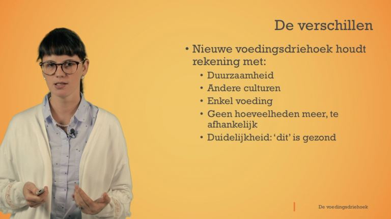 Verschillen tussen oude en nieuwe voedingsdriehoek