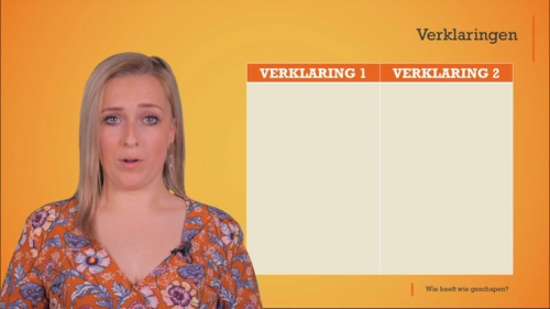 Video Wie heeft wie geschapen? -  1ste graad A