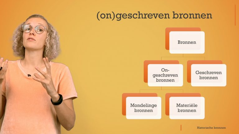 Werken met bronnen -  1ste graad A - 