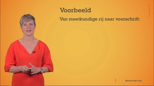 Video Van een meetkundige rij naar een voorschrift en omgekeerd. - Wiskunde 2de graad