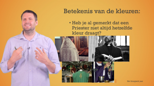 Video Betekenis van kleuren bij gewaad priester -  1ste graad A