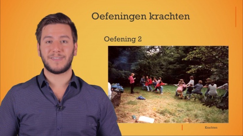 Video Herken de kracht die wordt uitgeoefend. - Natuur en Ruimte 1ste graad B