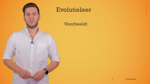 Video Evolutieleer in een aantal voorbeelden -  1ste graad B