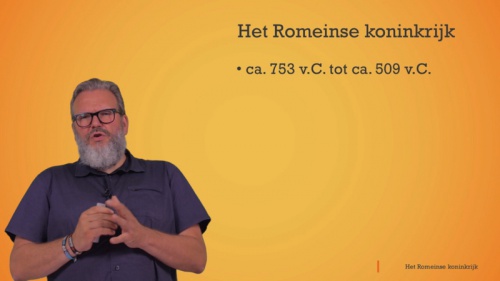 Video Het Romeinse koninkrijk -  1ste graad A